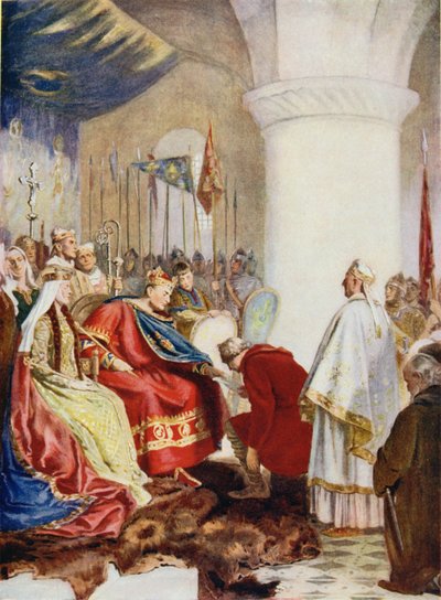 William granting a charter to the City of London by John Seymour Lucas